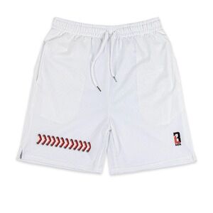 Baseball Lifestyle 101 Baseball Seams Shorts - White